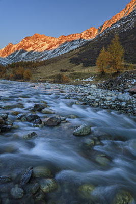 Lötschental, Schweizer Alpen, Schweiz