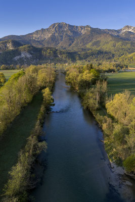 Loisach, Alpenvorland, Fluss, Berge