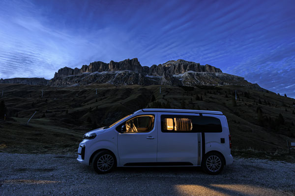 Der Campervan von Alpincamper