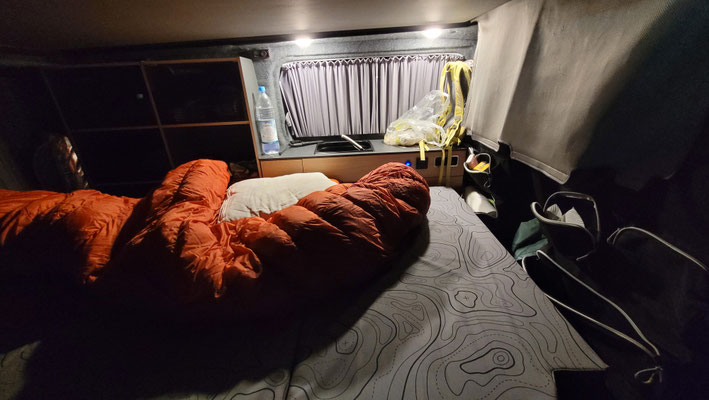 Schlafen im Camper