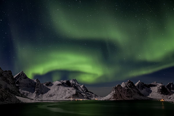 Nordlichter, Polarlichter, Aurora borealis, Norwegen