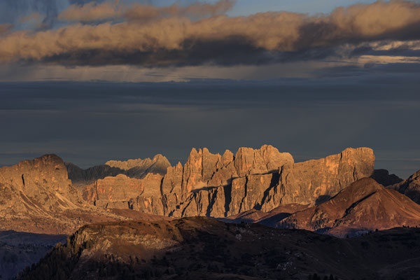Abendstimmung in den Dolomiten