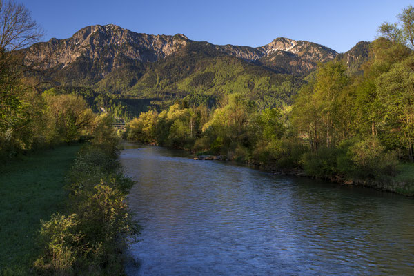 Loisach, Alpenvorland, Fluss, Berge