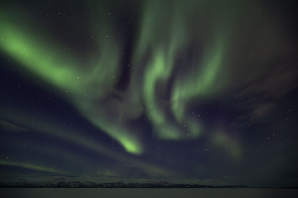 Northern lights, Aurora borealis, Sweden