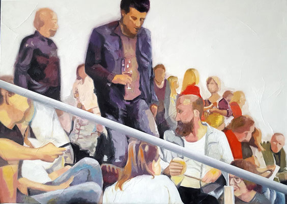 Sommertreppe I 110 x 140 cm