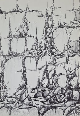 Felsenmeer  29,7 x 21 cm 1996 