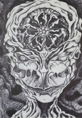 Mindkeeper  29,7 x 21 cm 1996 