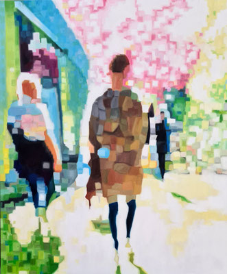 Botanical Garden 120 x 100 cm Oil on canvas