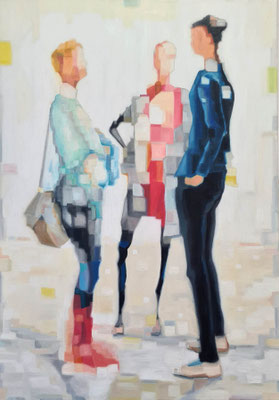 Exhibition 24-2  100 x 70 cm Oil on Canvas