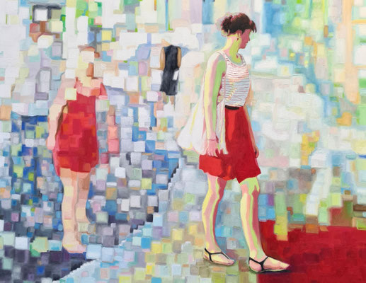 In and outside 06102021  70 x 90 x 2 cm Ölfarbe a Lwd