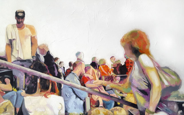 Sommertreppe II 70 x 110 cm
