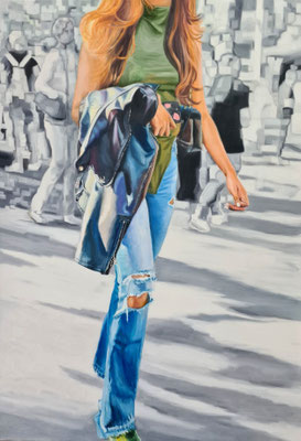 Urban Catwalk 140 x 90 cm Ölf. a. Leinwand