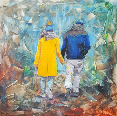 Autumn  100 x 100 cm