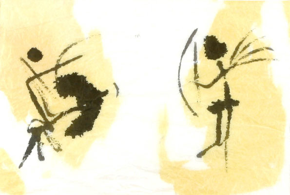 Der Werbung Zittertanz  31,5 x 21 cm