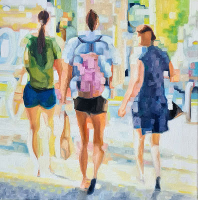 Hometown People VI 29122022   50 x 50 cm