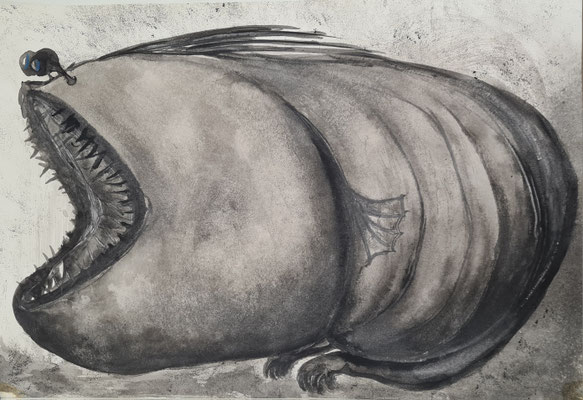 Drachenfisch 29,7 x 42