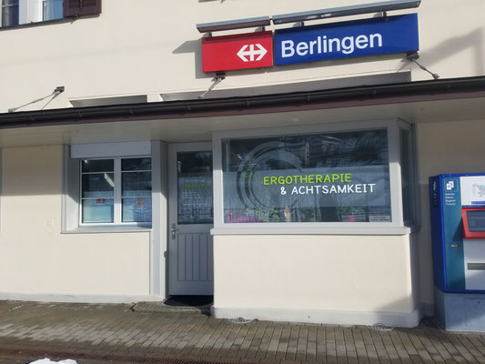 Ergotherapie Berlingen, Aussenansicht, Bahnhof