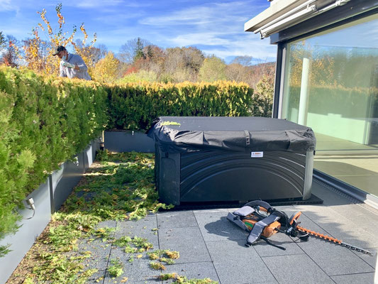  Eberhard Gartenbau AG Kloten, Whirlpool, Gartenunterhalt, Herrliberg 