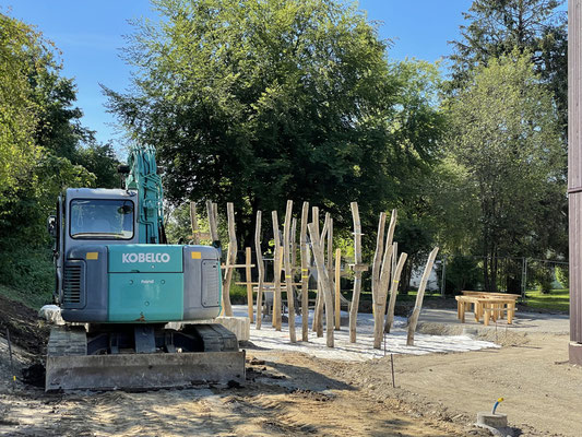  Eberhard Gartenbau AG Kloten, Spielplatzbau, Robinien