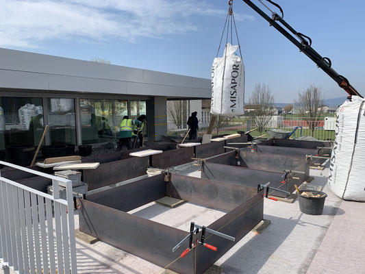 Eberhard Gartenbau AG Kloten, Terrassenbau