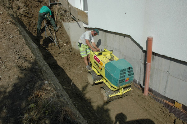Eberhard Gartenbau AG Kloten, Auffüllarbeiten 