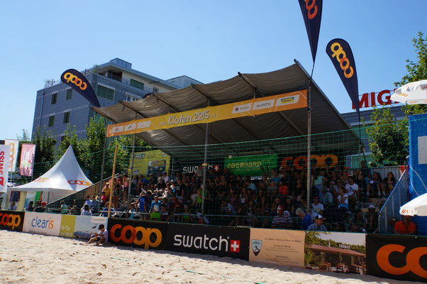 Eberhard Gartenbau AG an der Junior Beachtour Schweizermeisterschaft