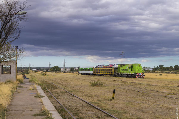 am Bahnhof in Viedma