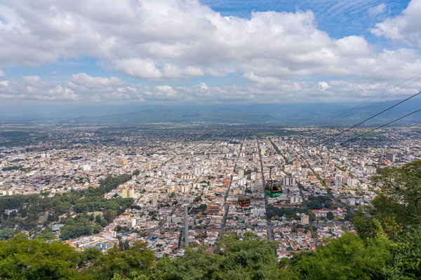 Aussichtsberg San Bernardo in Salta