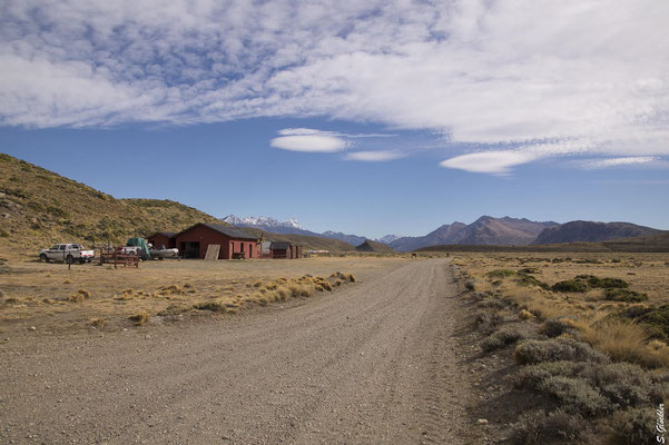 Rangerstation in einem Nationalpark in Patagonien