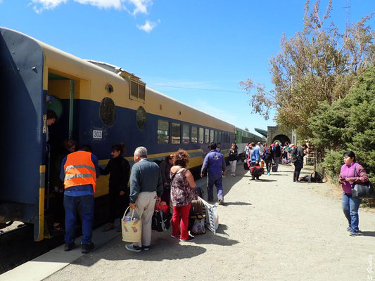 Bahnhof in Bariloche