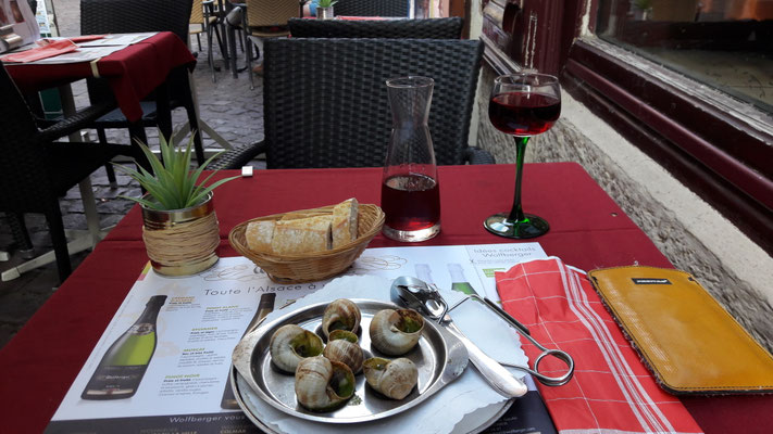 leckere Weinbergschnecken