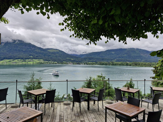 Blick auf den Wolfgangsee