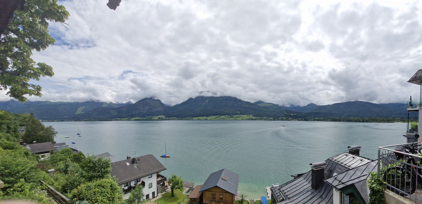 Blick auf den Wolfgangsee