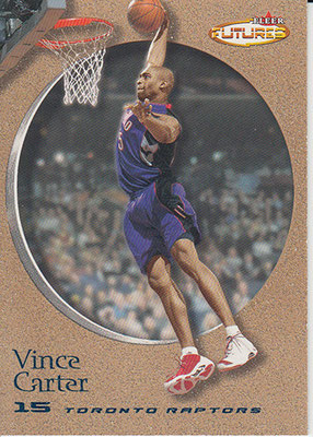 2000-01 Fleer Futures Copper #1 Vince Carter