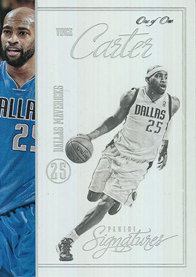 2012-13 Panini Signatures Stars Platinum #209 Vince Carter