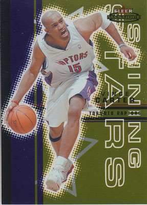 2003-04 Fleer Mystique Shining Stars Gold #10 Vince Carter