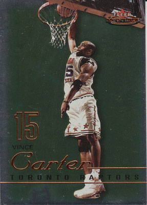 2003-04 Fleer Mystique Gold #15 Vince Carter