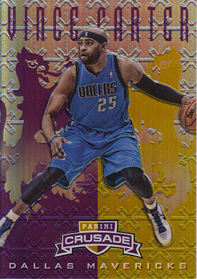 2012-13 Panini Crusade Insert Purple #283 Vince Carter