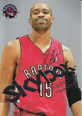 2003-04 SkyBox Autographics Insignia Silver #1 Vince Carter