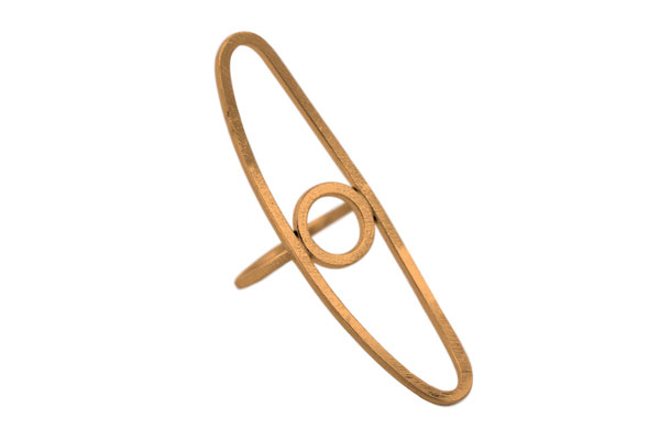 Heike Wanner - Ring aus der Serie "Alles wird gut" - Silber vergoldet