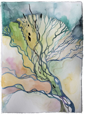  „Lebensader“ (Aquarell)