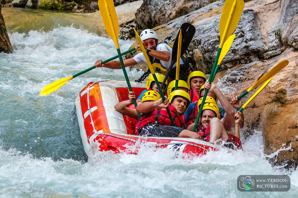 white water rafting verdon river