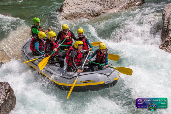 white water rafting verdon gorge