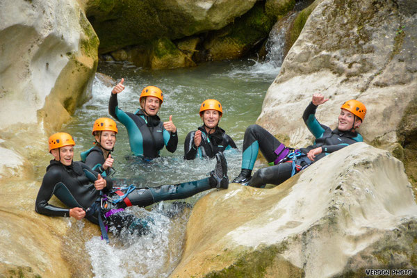 Canyoning decouverte Alpes Maritimes