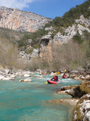 canoeing verdon river