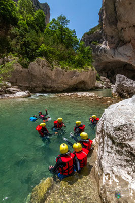 canyoning verdon gorge
