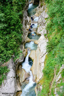 Canyoning Saint Auban Verdon