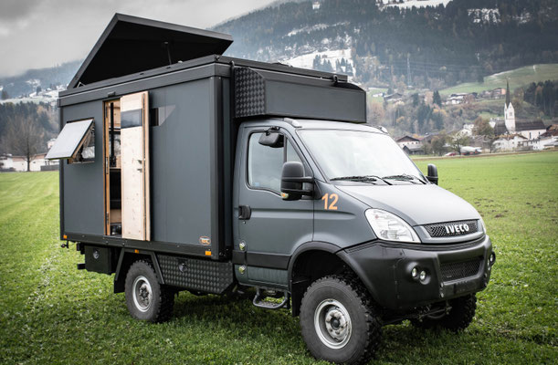 Zirbenbox Iveco Daily 4x4 Expeditionsfahrzeug