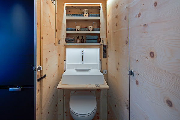 alles an seinem Platz! Clevere WC Lösungen in der Zirbenbox