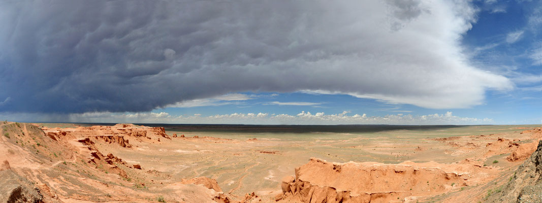 Falaises de Bayanzag (Désert de Gobi)